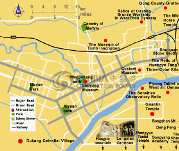 Luoyang City Map