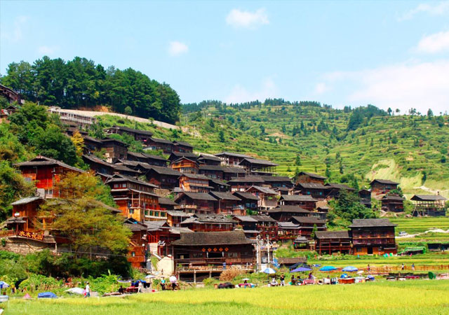 Miao village