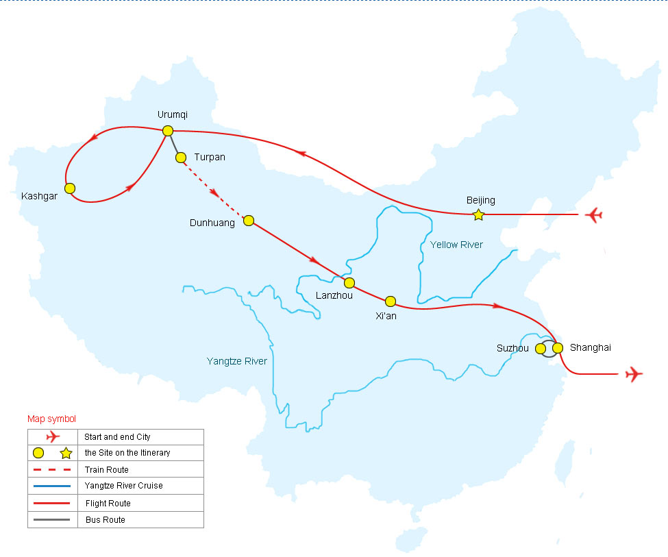 18 Days Grand Silk Road Tour