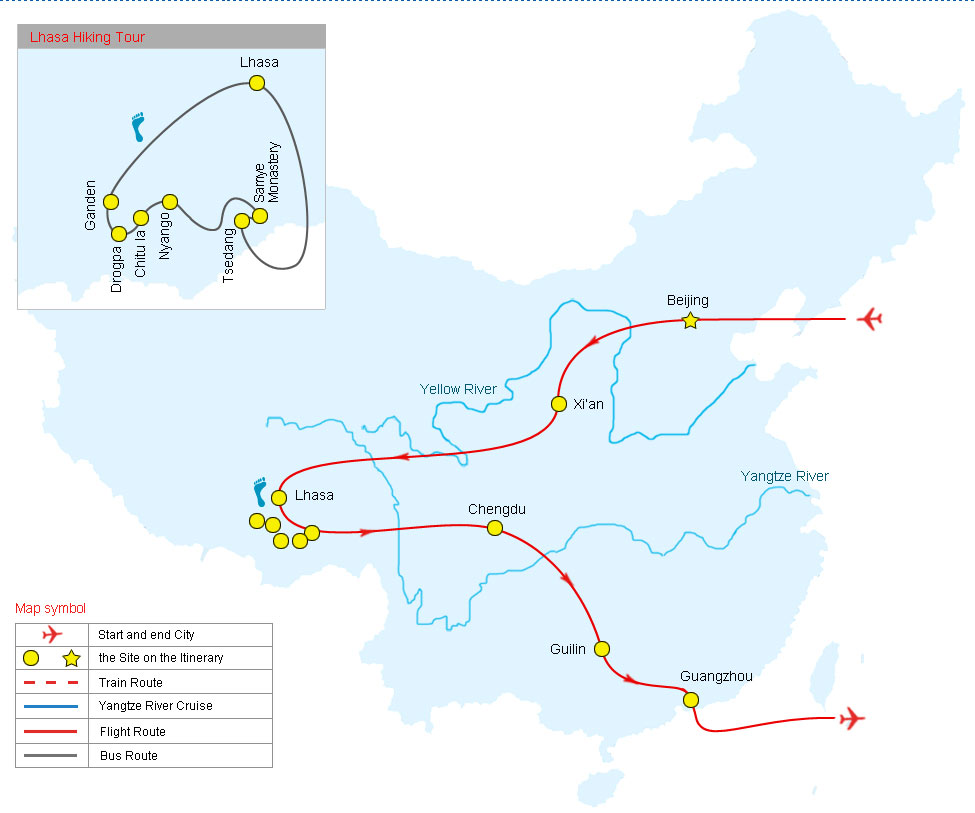 19 Days Tibet Hiking Tour