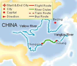 Yangtze River Cruise Chongqing to Yichang
