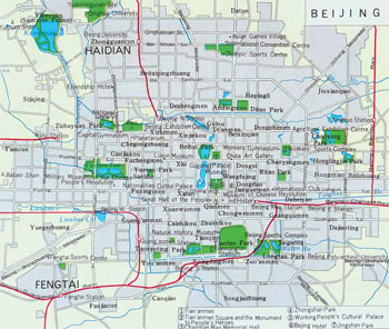 Beijing City Map