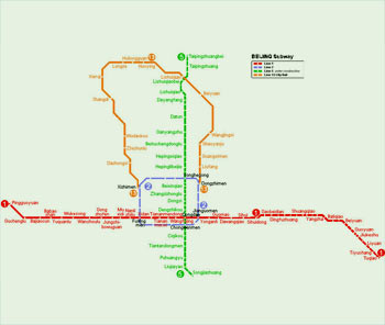 Beijing Subway Map