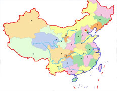 China Provincial Maps