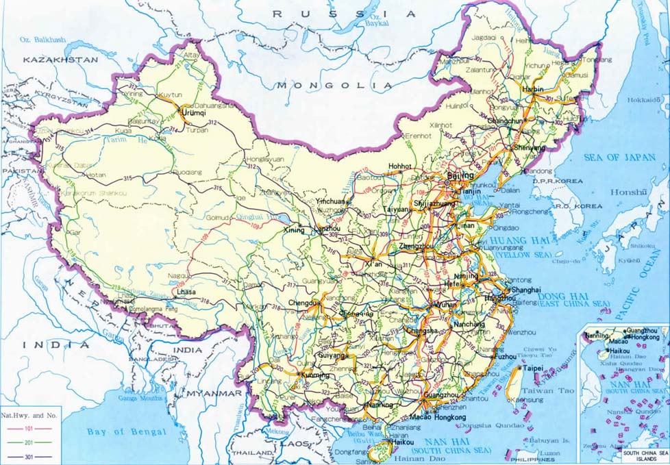 Map China