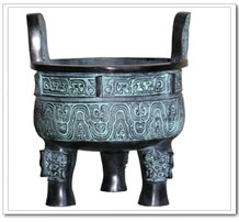 Ding, ancient Chinese bronze wares