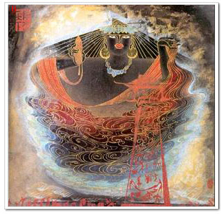 Luozu, the Goddess of Chinese Silk