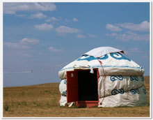 Mongolia Yurt, masterpiece of Chinese architecture