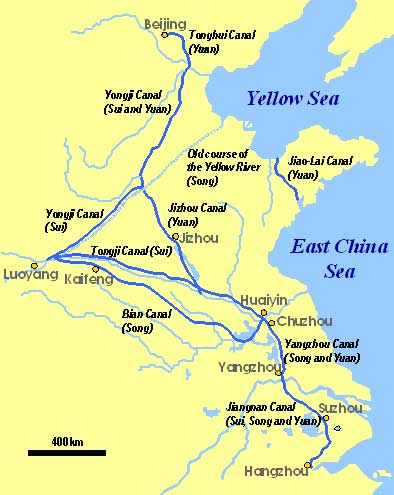 Grand Canal Map