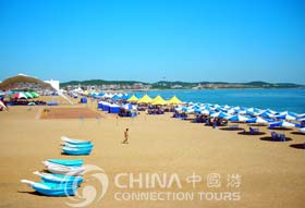 Golden Pebble Beach in Dalian, Dalian Attractions, Dalian Travel Guide