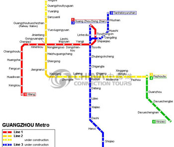 Guangzhou Subway Map