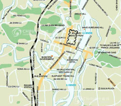 Guilin City Map