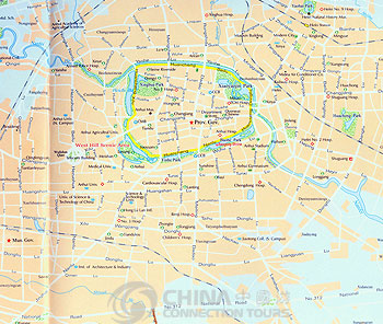 Hefei Tourist Map