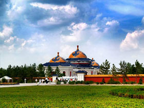 Genghis Khans Mausoleum, Inner Mongolia Travel