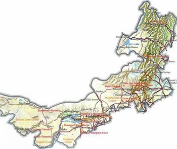 Inner Mongolia Provincial Map