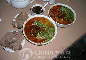 Jiayuguan Pulled-noodles, Jiayuguan Restaurants, Jiayuguan Travel Guide