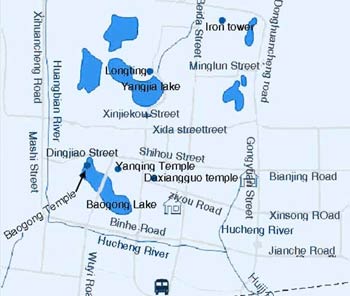 Kaifeng City Map