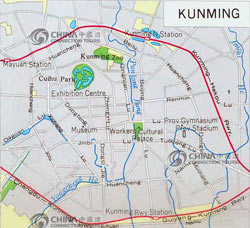 Kunming City Map