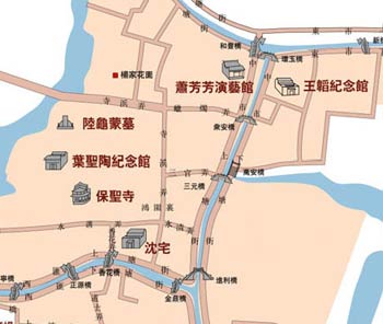 Luzhi Tourist Map