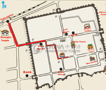 Pingyao City Map