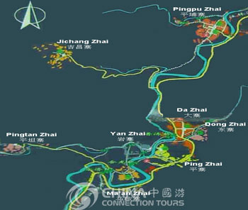 Sanjiang Tourist Map
