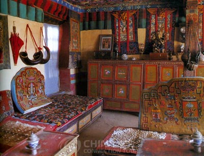Prayer Room of Palha Manor, Tibet Travel Guide