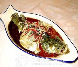 Mountain Tai Fish with Red Scales, Taian Restaurants, Taian Travel Guide