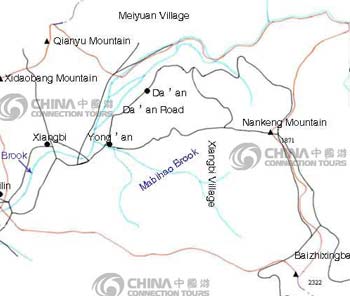 Taian Tourist Map