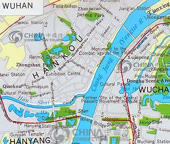 Wuhan City Map