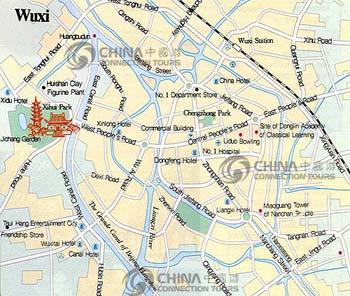 Wuxi City Map