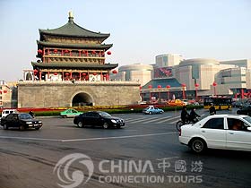 Xian Bell Tower, Xian Attractions, Xian Travel Guide