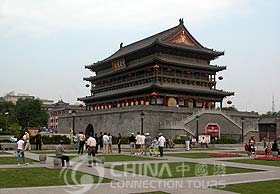 Xian Drum Tower, Xian Attractions, Xian Travel Guide