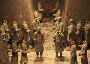 Terra-cotta Warriors and Houses