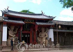 Xian Xingjiao Temple Gate, Xian Attractions, Xian Travel Guide