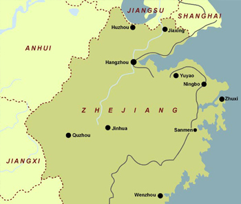 Zhejiang Provincial Map